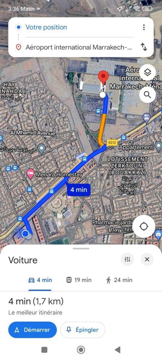 New Duplex Jardins D'Anas- Avenue Guemassa Near Airport Apartment Marrakesh Luaran gambar